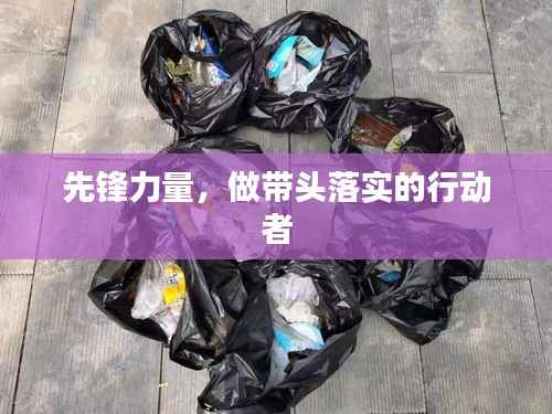 先锋力量，做带头落实的行动者