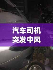 汽车司机突发中风,行驶中风噪音大什么原因?
