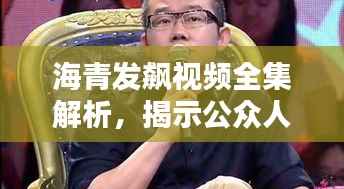 海青发飙视频全集解析,揭示公众人物的另一面