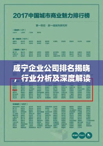 咸宁企业公司排名揭晓,行业分析及深度解读